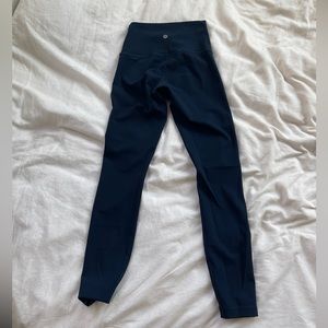 Lulu lemon legging XS navy blue